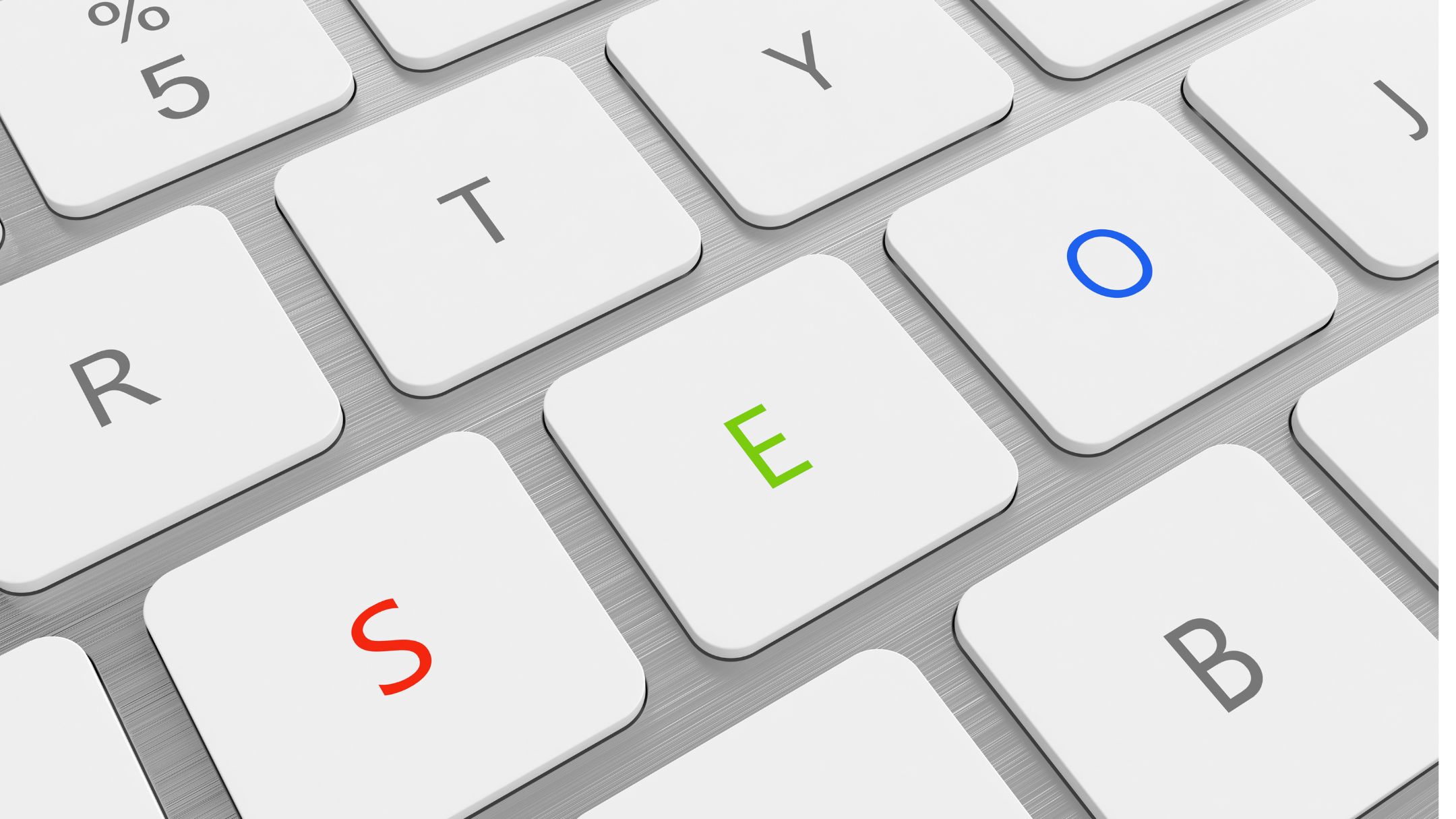 A 3D split-screen infographic comparing Technical SEO (gears, code, and server icons) with Content SEO (magnifying glass, text blocks, and keyword clusters) to show their combined impact on website rankings.